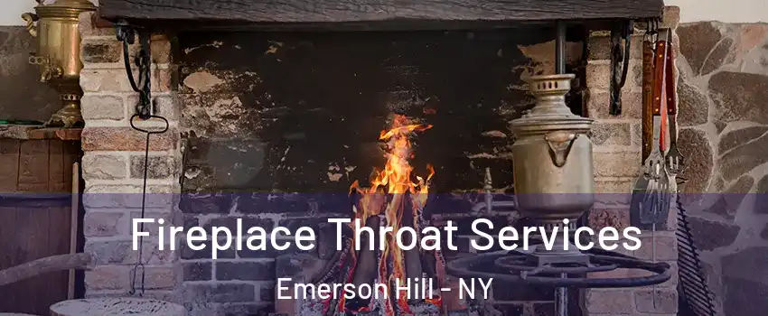 Fireplace Throat Services Emerson Hill - NY