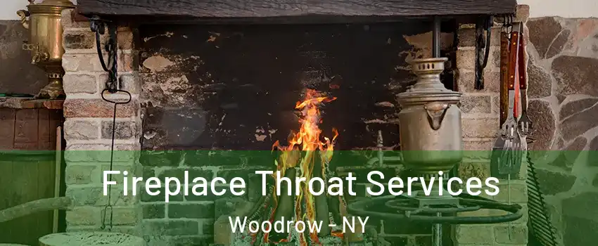 Fireplace Throat Services Woodrow - NY