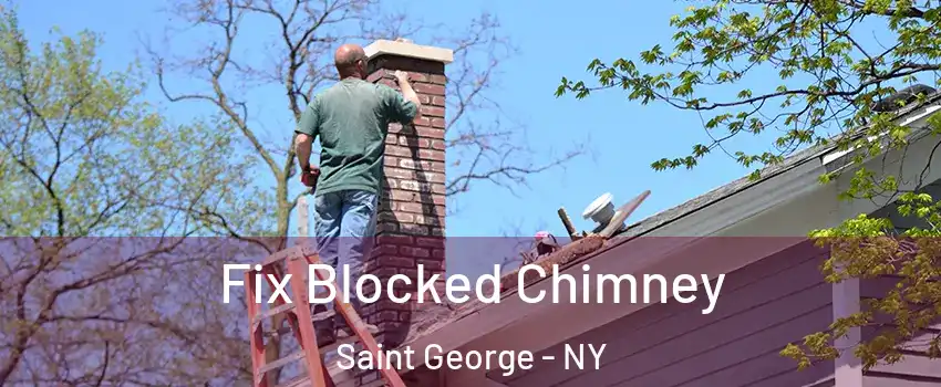 Fix Blocked Chimney Saint George - NY