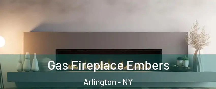 Gas Fireplace Embers Arlington - NY