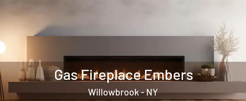 Gas Fireplace Embers Willowbrook - NY