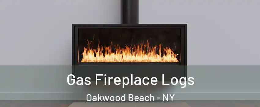 Gas Fireplace Logs Oakwood Beach - NY