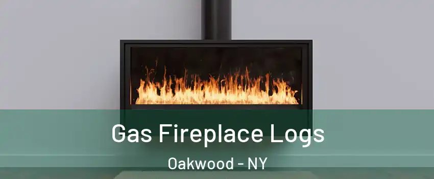 Gas Fireplace Logs Oakwood - NY