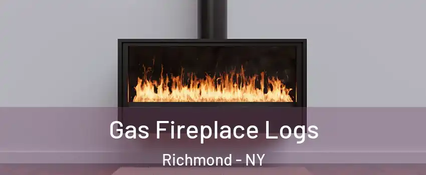 Gas Fireplace Logs Richmond - NY