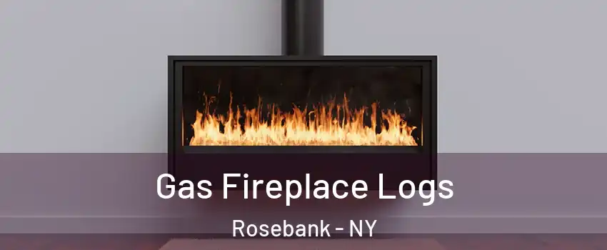 Gas Fireplace Logs Rosebank - NY