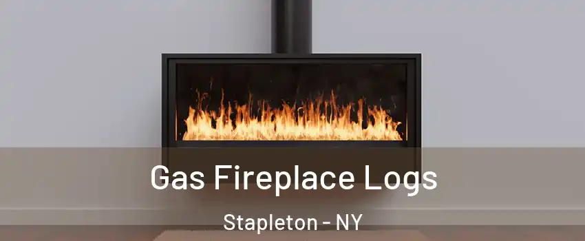 Gas Fireplace Logs Stapleton - NY