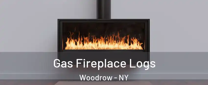 Gas Fireplace Logs Woodrow - NY