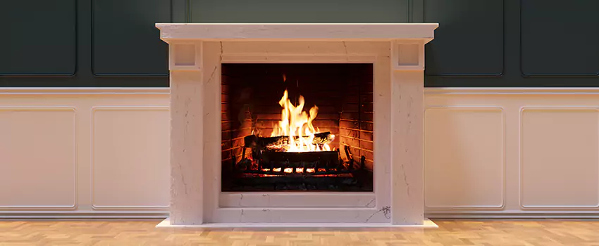 Open Flame Wood-Burning Fireplace Installation Services in Bloomfield, New York