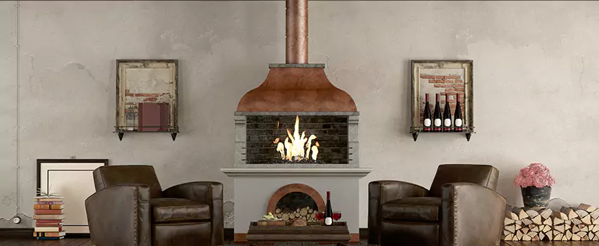 Thelin Hearth Products Providence Pellet Insert Fireplace Installation in Woods of Arden, NY