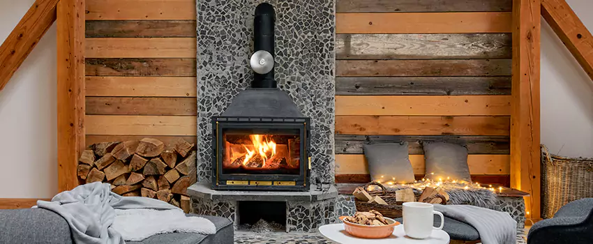 Thelin Hearth Products Direct Vent Gas Stove Fireplace Inspection in Woods of Arden, New York