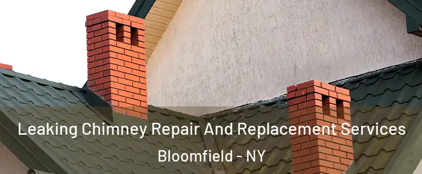 Leaking Chimney Repair And Replacement Services Bloomfield - NY