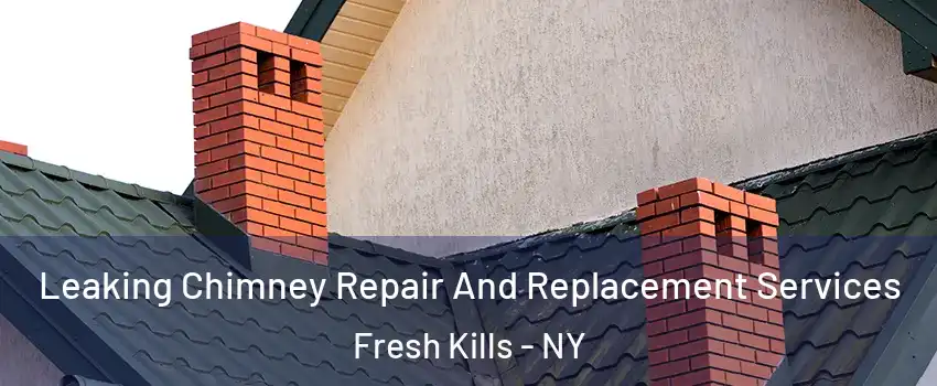 Leaking Chimney Repair And Replacement Services Fresh Kills - NY