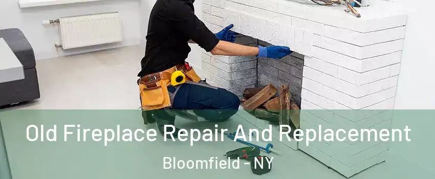 Old Fireplace Repair And Replacement Bloomfield - NY