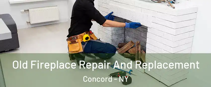 Old Fireplace Repair And Replacement Concord - NY