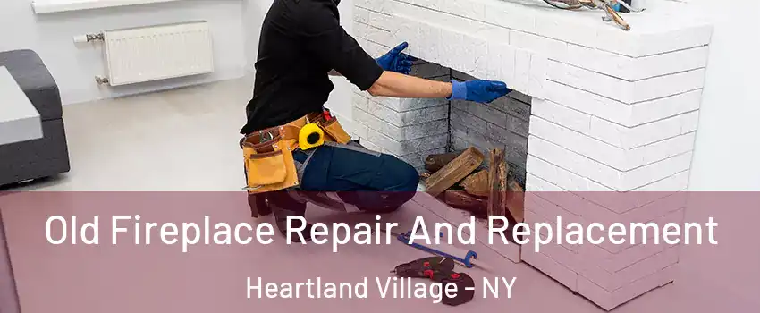 Old Fireplace Repair And Replacement Heartland Village - NY