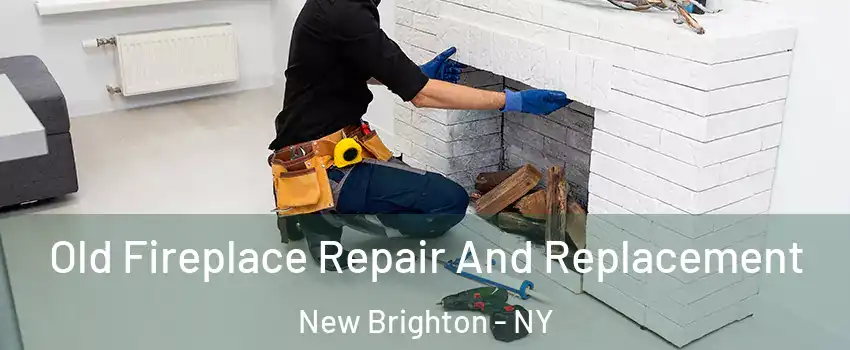 Old Fireplace Repair And Replacement New Brighton - NY