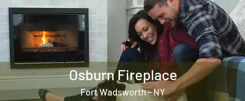 Osburn Fireplace Fort Wadsworth - NY