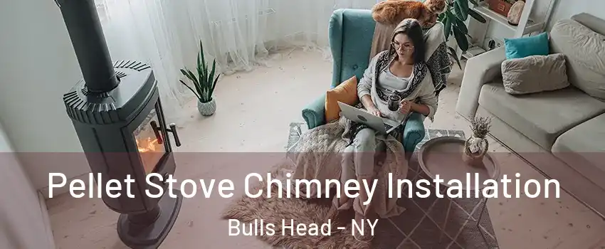 Pellet Stove Chimney Installation Bulls Head - NY