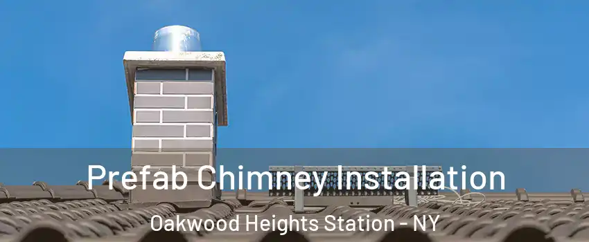 Prefab Chimney Installation Oakwood Heights Station - NY