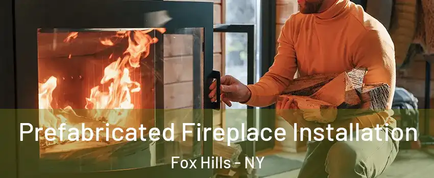 Prefabricated Fireplace Installation Fox Hills - NY