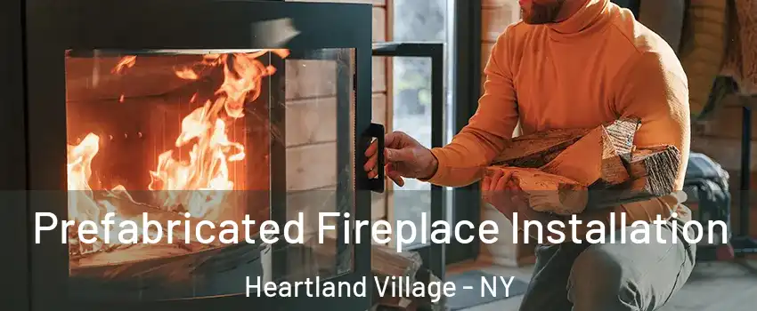 Prefabricated Fireplace Installation Heartland Village - NY