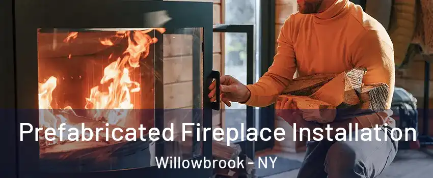 Prefabricated Fireplace Installation Willowbrook - NY