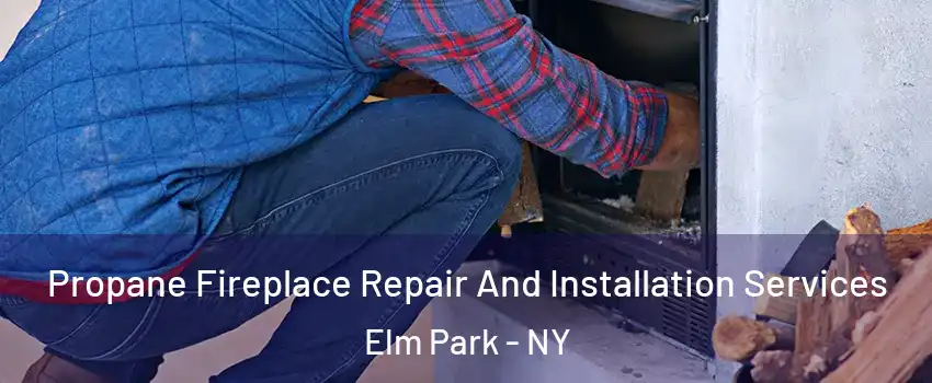 Propane Fireplace Repair And Installation Services Elm Park - NY