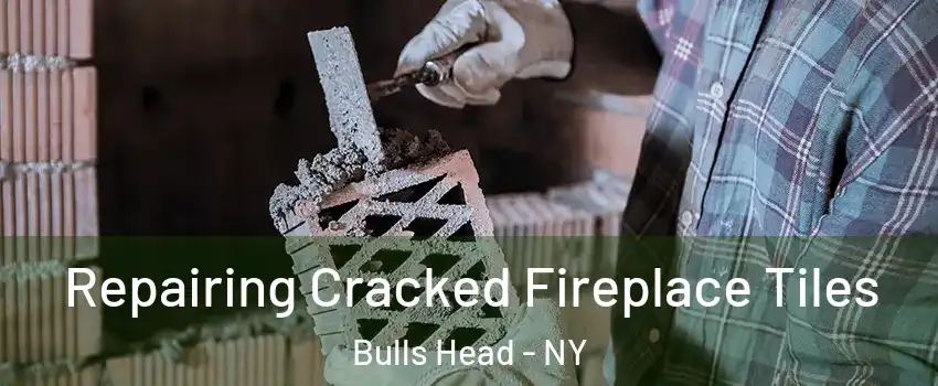 Repairing Cracked Fireplace Tiles Bulls Head - NY