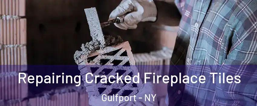 Repairing Cracked Fireplace Tiles Gulfport - NY