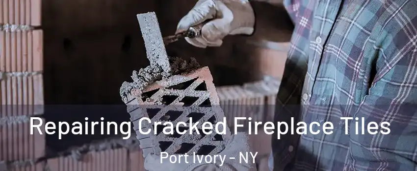 Repairing Cracked Fireplace Tiles Port Ivory - NY