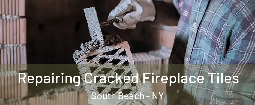 Repairing Cracked Fireplace Tiles South Beach - NY