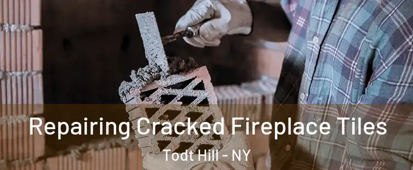 Repairing Cracked Fireplace Tiles Todt Hill - NY