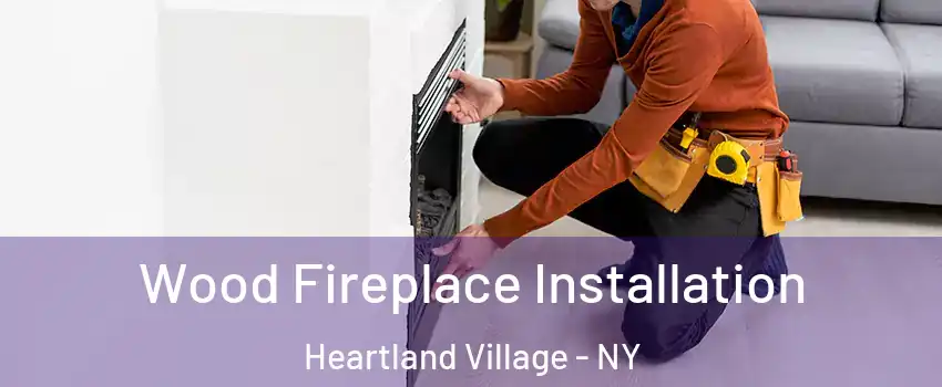 Wood Fireplace Installation Heartland Village - NY