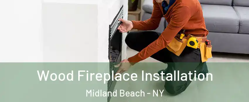 Wood Fireplace Installation Midland Beach - NY