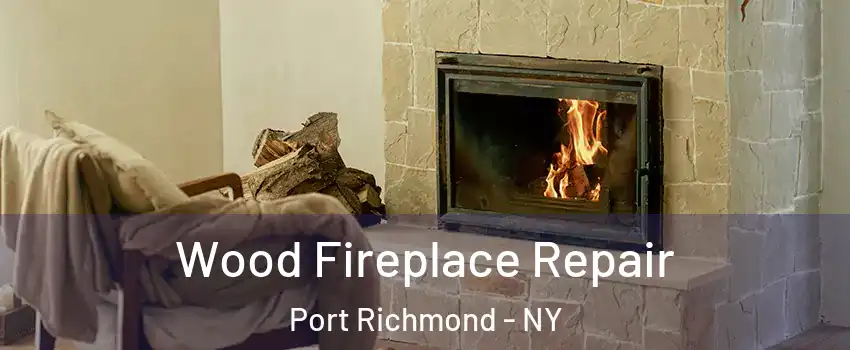 Wood Fireplace Repair Port Richmond - NY